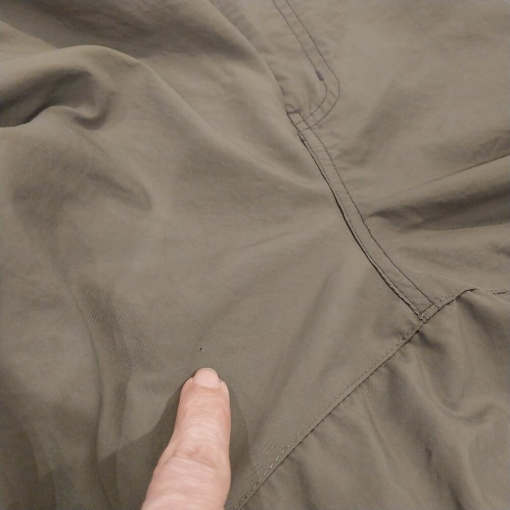 REI Convertible Pants Shorts Mens XL Green Zip Off Nylon Cargo Hiking W35 L31 - Picture 8 of 15